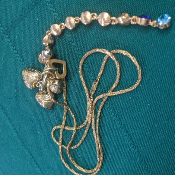 "Four Hearts" 14kt Gold Filled Spiedel upcycled necklace by Fairygodmother - Picture 6 of 7